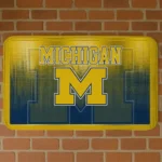 michigan-wolverines-pixel-blur-blue-doormat-best-selling.webp