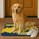 michigan-wolverines-plate-rip-blue-doormat-best-selling.webp
