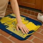michigan-wolverines-plate-rip-blue-doormat-best-selling.webp