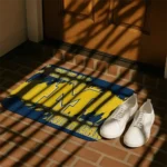 michigan-wolverines-plate-rip-blue-doormat-best-selling.webp