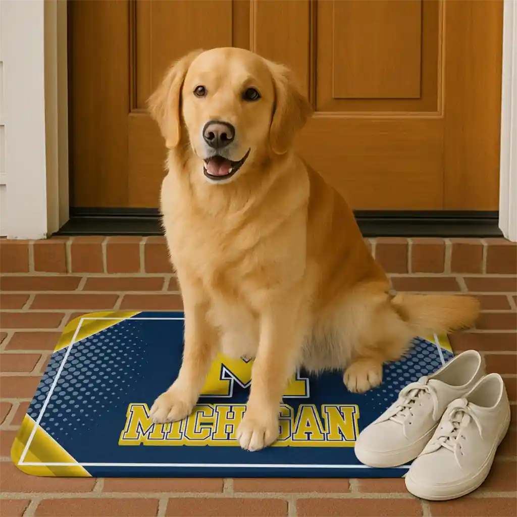 michigan-wolverines-silver-halftone-blue-doormat-high-quality.webp