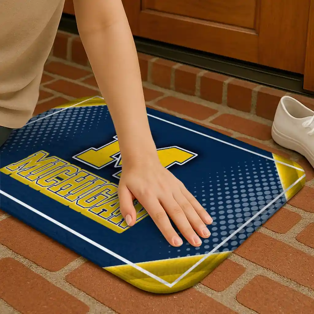 michigan-wolverines-silver-halftone-blue-doormat-premium-grade.webp