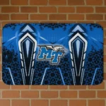 Middle Tennessee Blue Raiders Graphic Stripes Blue Doormat
