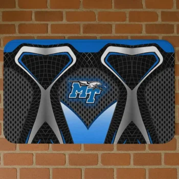 Middle Tennessee Blue Raiders Torso Pattern Doormat