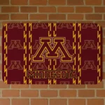 Minnesota Golden Gophers Bolt Row Maroon Doormat