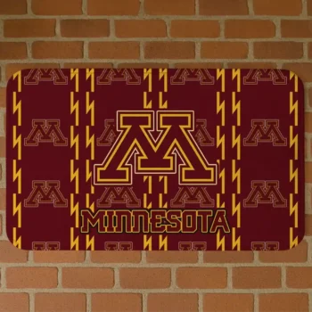 Minnesota Golden Gophers Bolt Row Maroon Doormat