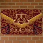 minnesota-golden-gophers-layered-lines-maroon-doormat-best-selling.webp