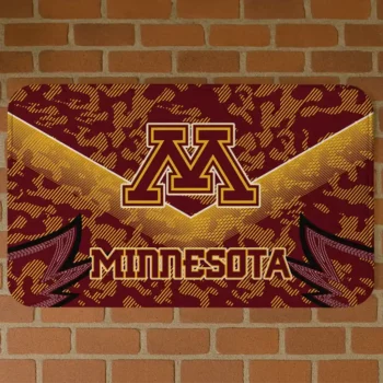Minnesota Golden Gophers Layered Lines Maroon Doormat