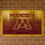 Minnesota Golden Gophers Pixel Blur Maroon Doormat