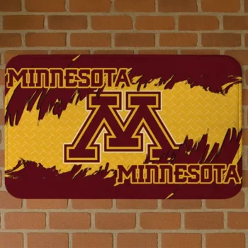 Minnesota Golden Gophers Plate Rip Maroon Doormat
