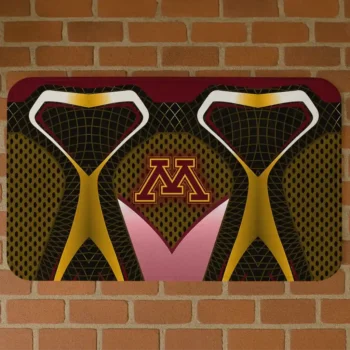 Minnesota Golden Gophers Torso Pattern Doormat