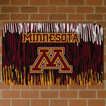 Minnesota Golden Gophers Vertical Flow Maroon Doormat