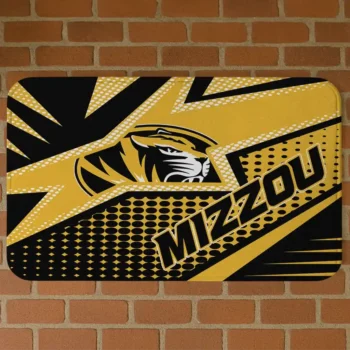 Missouri Tigers Sharp Flash Black Doormat