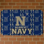 Navy Midshipmen Bolt Row Blue Doormat