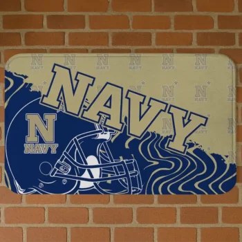 Navy Midshipmen Football Pride Blue Doormat