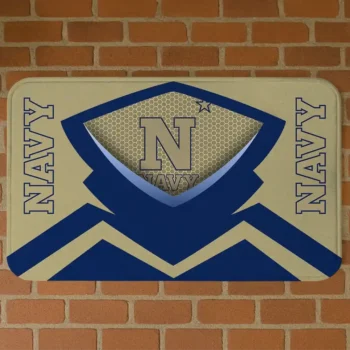 Navy Midshipmen Ninja Mesh Blue Doormat