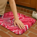 nebraska-cornhuskers-chevron-geometrics-red-doormat-best-selling.webp