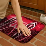 nebraska-cornhuskers-graphic-stripes-red-doormat-best-selling.webp