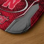 nebraska-cornhuskers-hexagon-oval-red-doormat-best-selling.webp