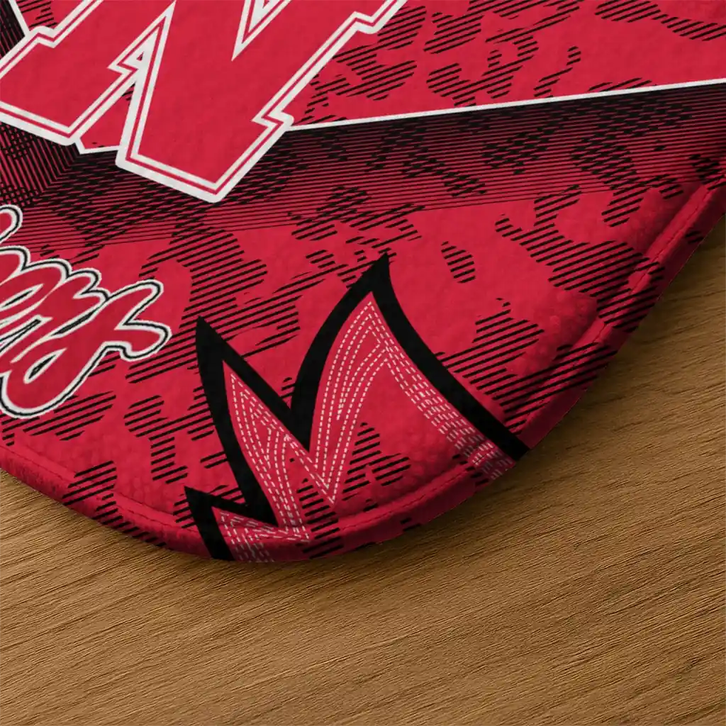 nebraska-cornhuskers-layered-lines-red-doormat-latest-model.webp