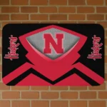nebraska-cornhuskers-ninja-mesh-red-doormat-best-selling.webp