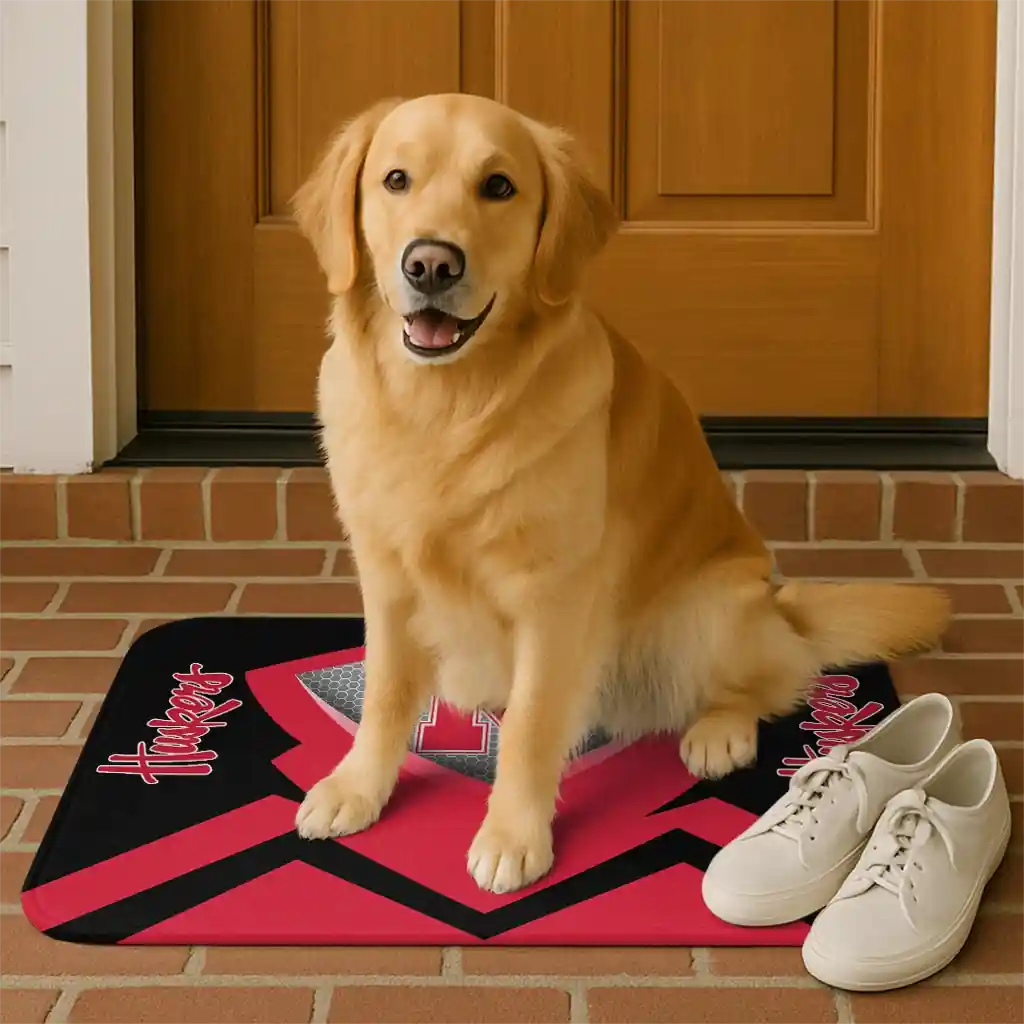 nebraska-cornhuskers-ninja-mesh-red-doormat-high-quality.webp