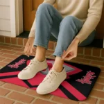 nebraska-cornhuskers-ninja-mesh-red-doormat-best-selling.webp