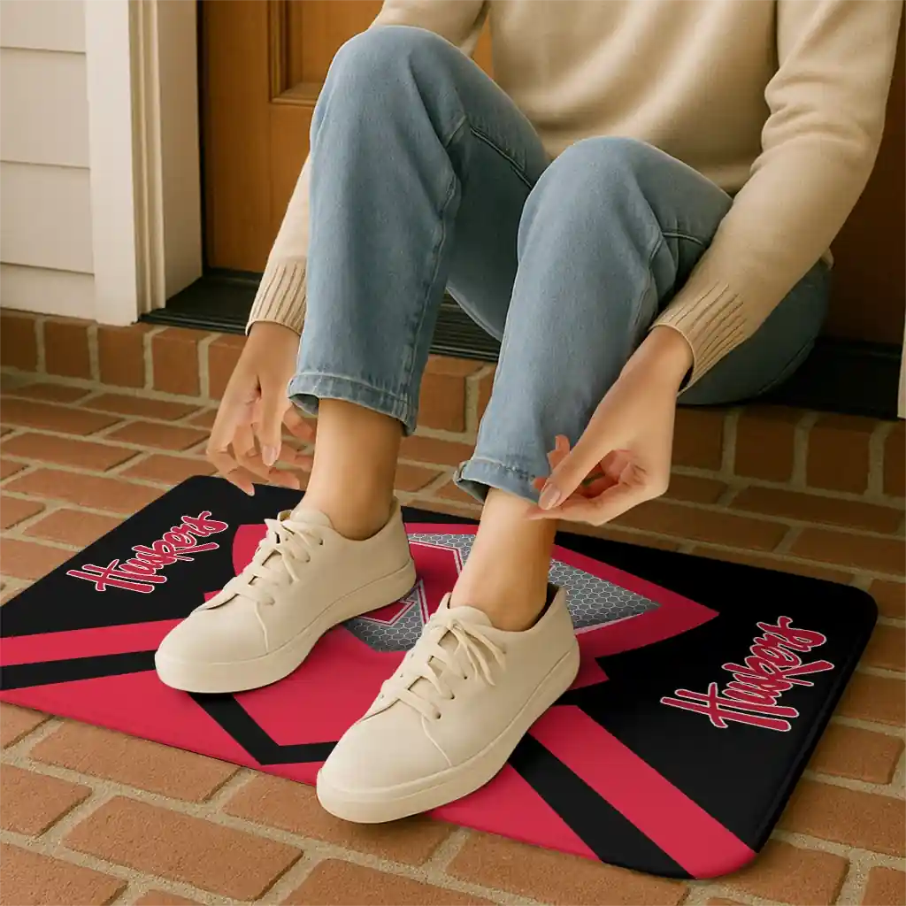 nebraska-cornhuskers-ninja-mesh-red-doormat-top-rated.webp
