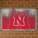 nebraska-cornhuskers-pixel-blur-red-doormat-best-selling.webp