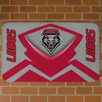 New Mexico Lobos Ninja Mesh Red Doormat