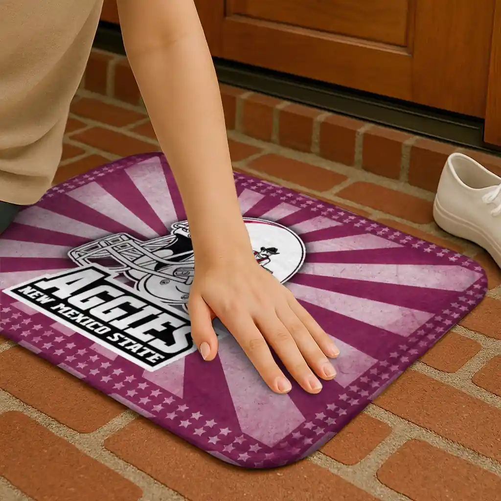 new-mexico-state-aggies-helmet-centerpiece-crimson-doormat-premium-grade.webp