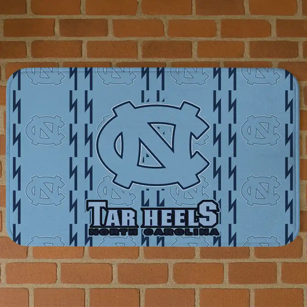 north-carolina-tar-heels-bolt-row-light-blue-doormat-best-selling.webp north carolina tar heels bolt row light blue doormat best selling