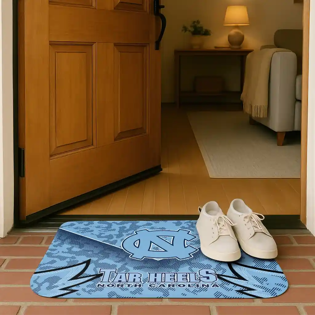 north-carolina-tar-heels-layered-lines-light-blue-doormat-fashion-forward.webp