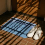 north-carolina-tar-heels-pixel-blur-light-blue-doormat-best-selling.webp