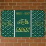 north-dakota-state-bison-chevron-stack-green-doormat-best-selling.webp