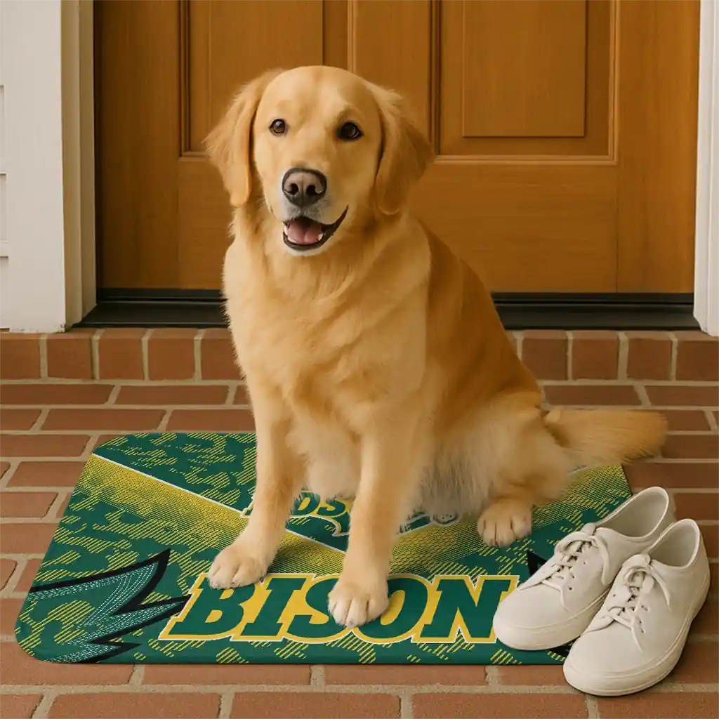 north-dakota-state-bison-layered-lines-green-doormat-high-quality.webp