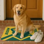 north-dakota-state-bison-ninja-mesh-green-doormat-best-selling.webp