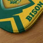 north-dakota-state-bison-ninja-mesh-green-doormat-best-selling.webp