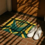 north-dakota-state-bison-ninja-mesh-green-doormat-best-selling.webp