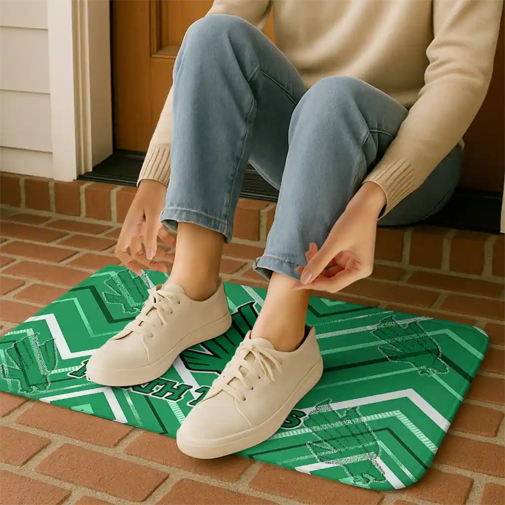 north-texas-mean-green-chevron-geometrics-green-doormat-top-rated.webp