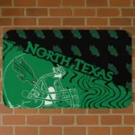 North Texas Mean Green Football Pride Green Doormat