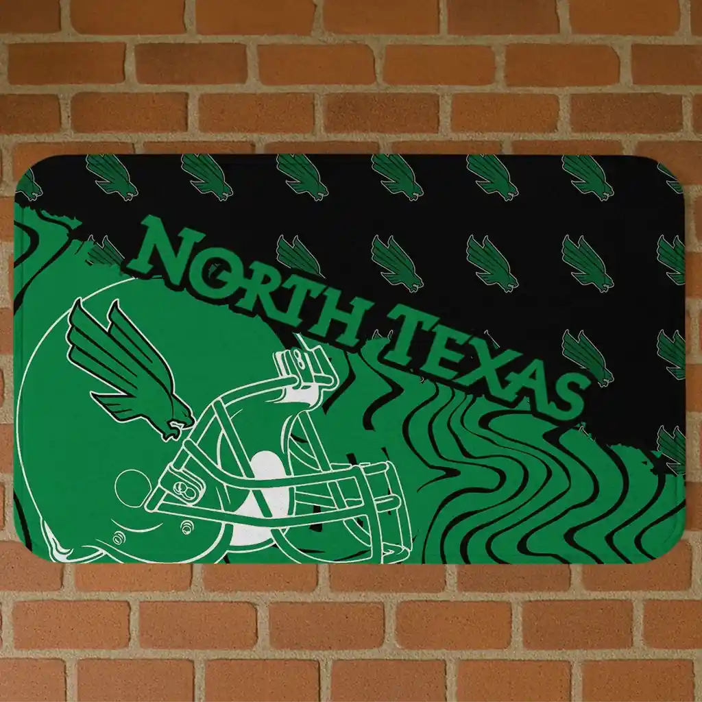 north-texas-mean-green-football-pride-green-doormat-best-selling.webp north texas mean green football pride green doormat best selling