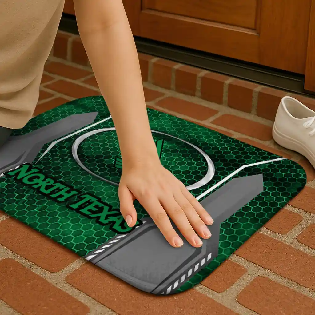 north-texas-mean-green-hexagon-oval-green-doormat-premium-grade.webp