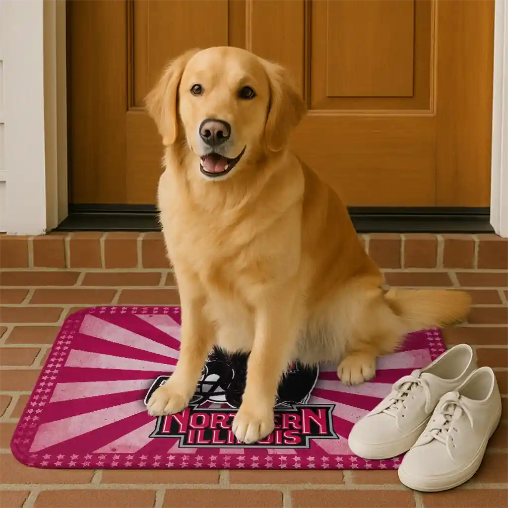northern-illinois-huskies-helmet-centerpiece-red-doormat-high-quality.webp