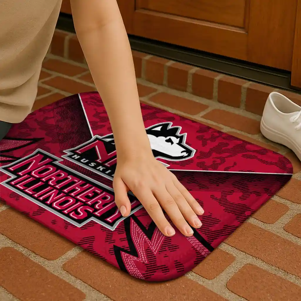 northern-illinois-huskies-layered-lines-red-doormat-premium-grade.webp
