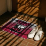 northern-illinois-huskies-pixel-blur-red-doormat-best-selling.webp