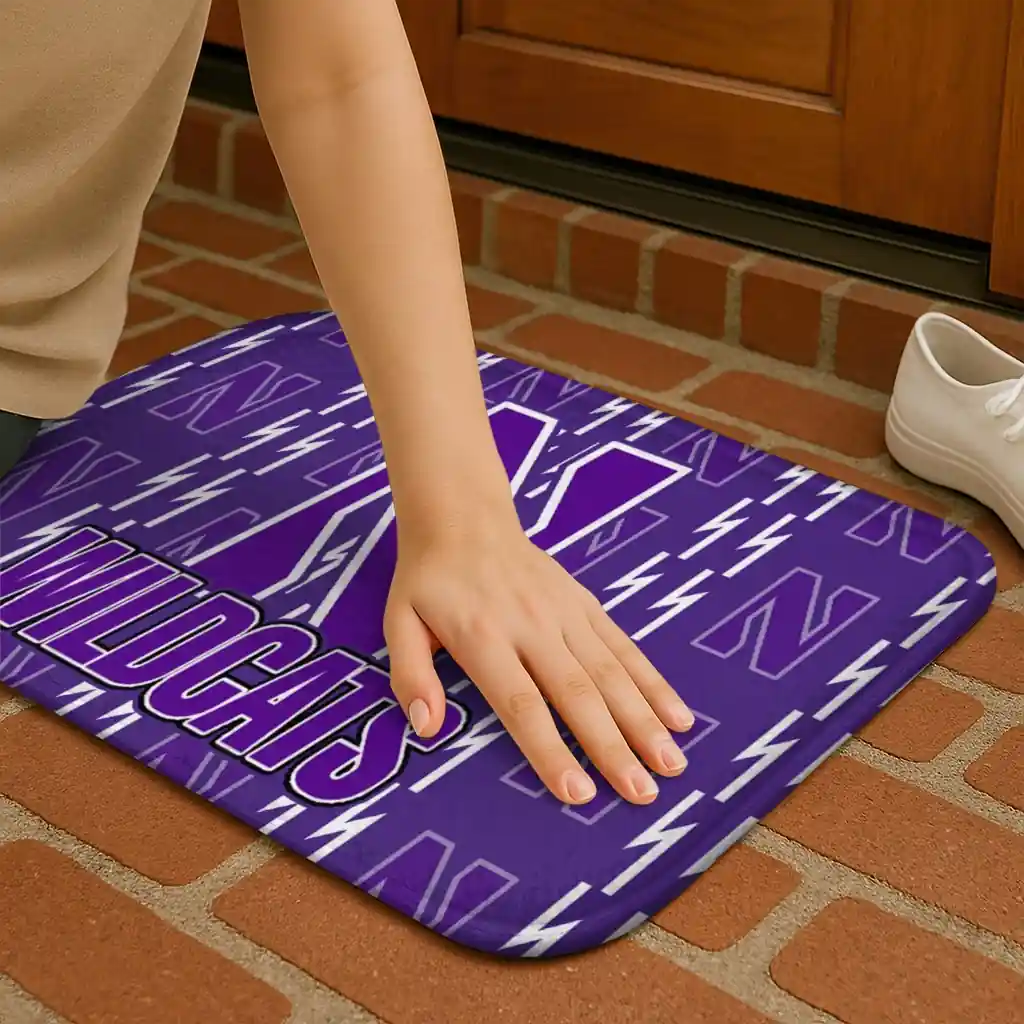 northwestern-wildcats-bolt-row-purple-doormat-premium-grade.webp