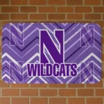 northwestern-wildcats-chevron-geometrics-purple-doormat-best-selling.webp