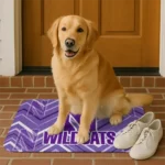 northwestern-wildcats-chevron-geometrics-purple-doormat-best-selling.webp