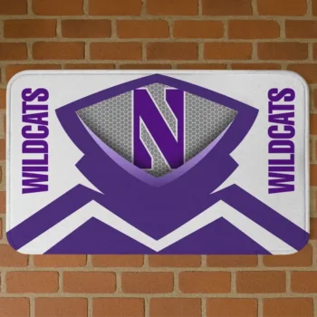 Northwestern Wildcats Ninja Mesh Purple Doormat